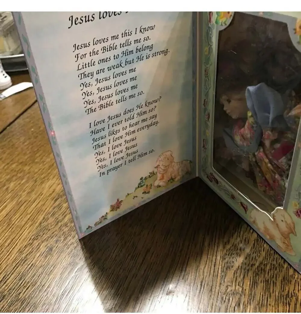 Marie Osmond Fine Porcelain A Child's Song Greeting Card Doll Limited Edition